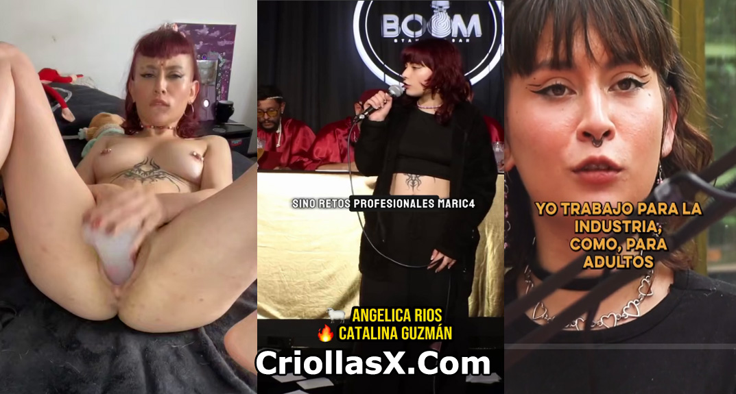 Angelica Ríos Comediante Colombiano Masturbándose - Pack Colombian