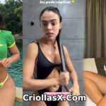 Influencer colombiano mav bañándose en video para Shampu