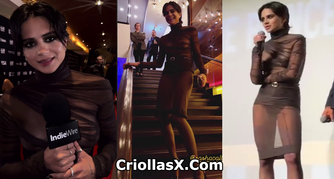 Sasha Calle Famosa muestra sus senos - Famoso