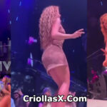 Shakira intenta grabar debajo de su falda mientras baila - Celebridades