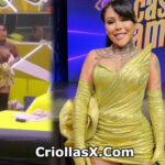 Yina Calderón muestra sus senos en la casa de la famosa Colombia