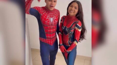 Nuevo video porno de la mujer araña y su pareja - porno colombiano