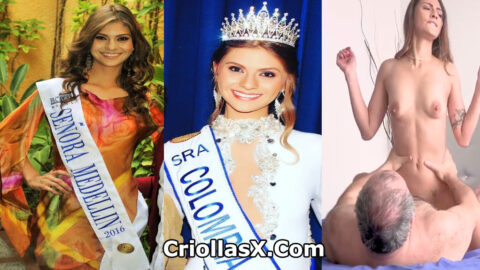 son la ex reina colombiana en Putalocura con Torbe - porno colombiano